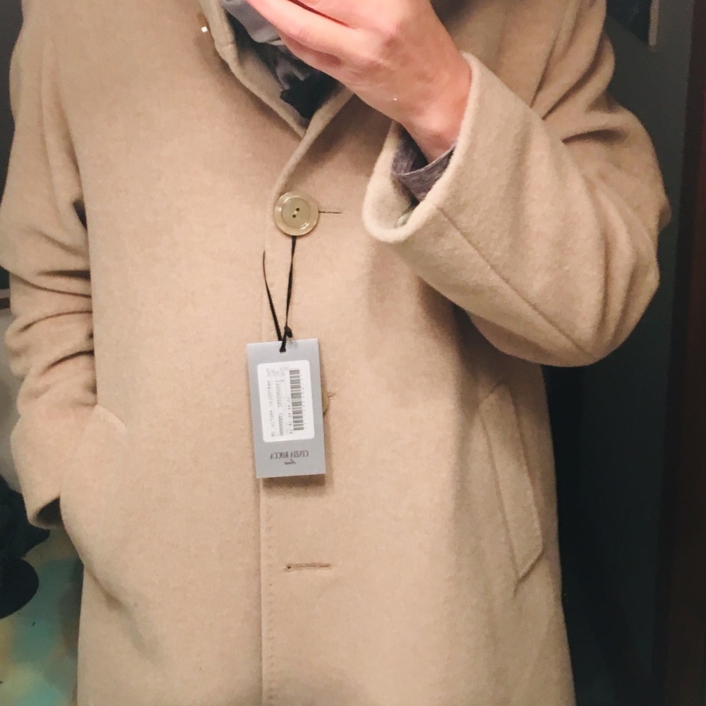 Alpaca wool coat